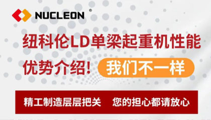 紐科倫LD單梁起重機性能優勢介紹！我們不一樣